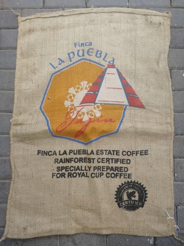 Kaffeesack Finca la Puebla