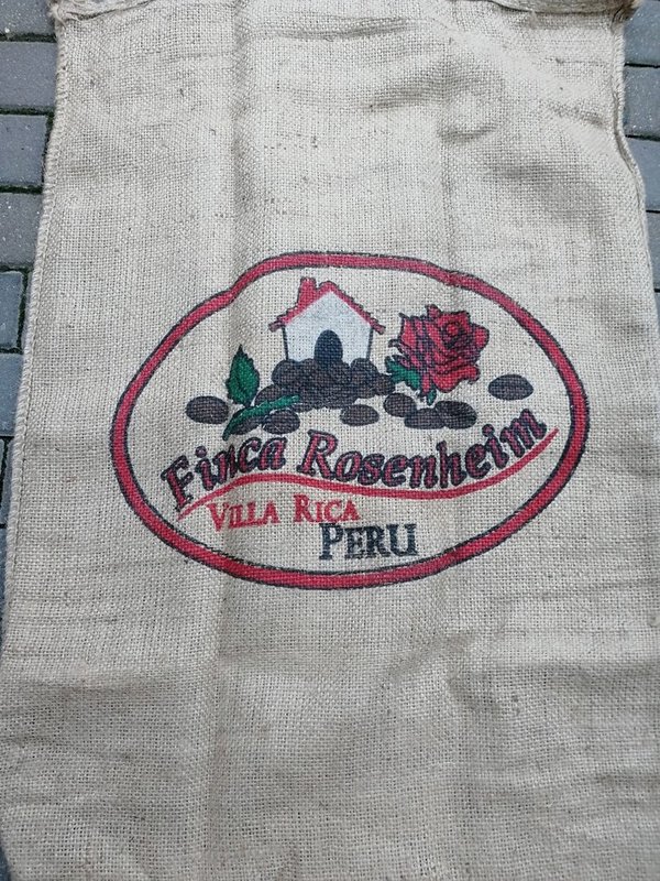 Kaffeesack Finca Rosenheim Peru