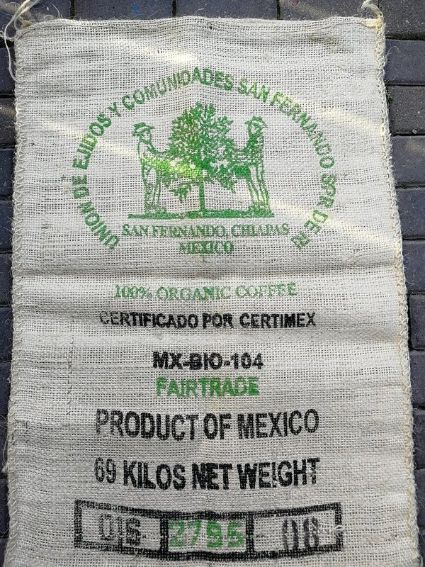Kaffeesack San Fernando Mexico
