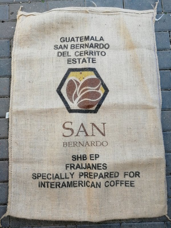 Kaffeesack San Bernando Guatemala